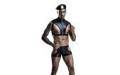Politieagent kostuum van Saresia MEN rollenspel