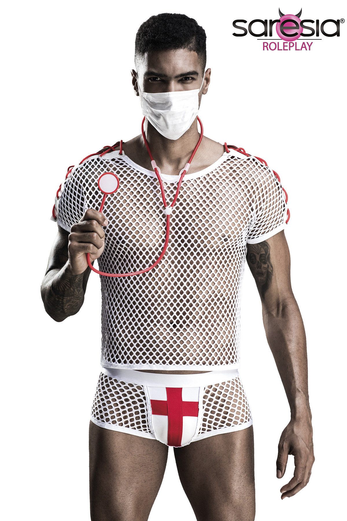 Hot Doctor kostuum van Saresia MEN rollenspel