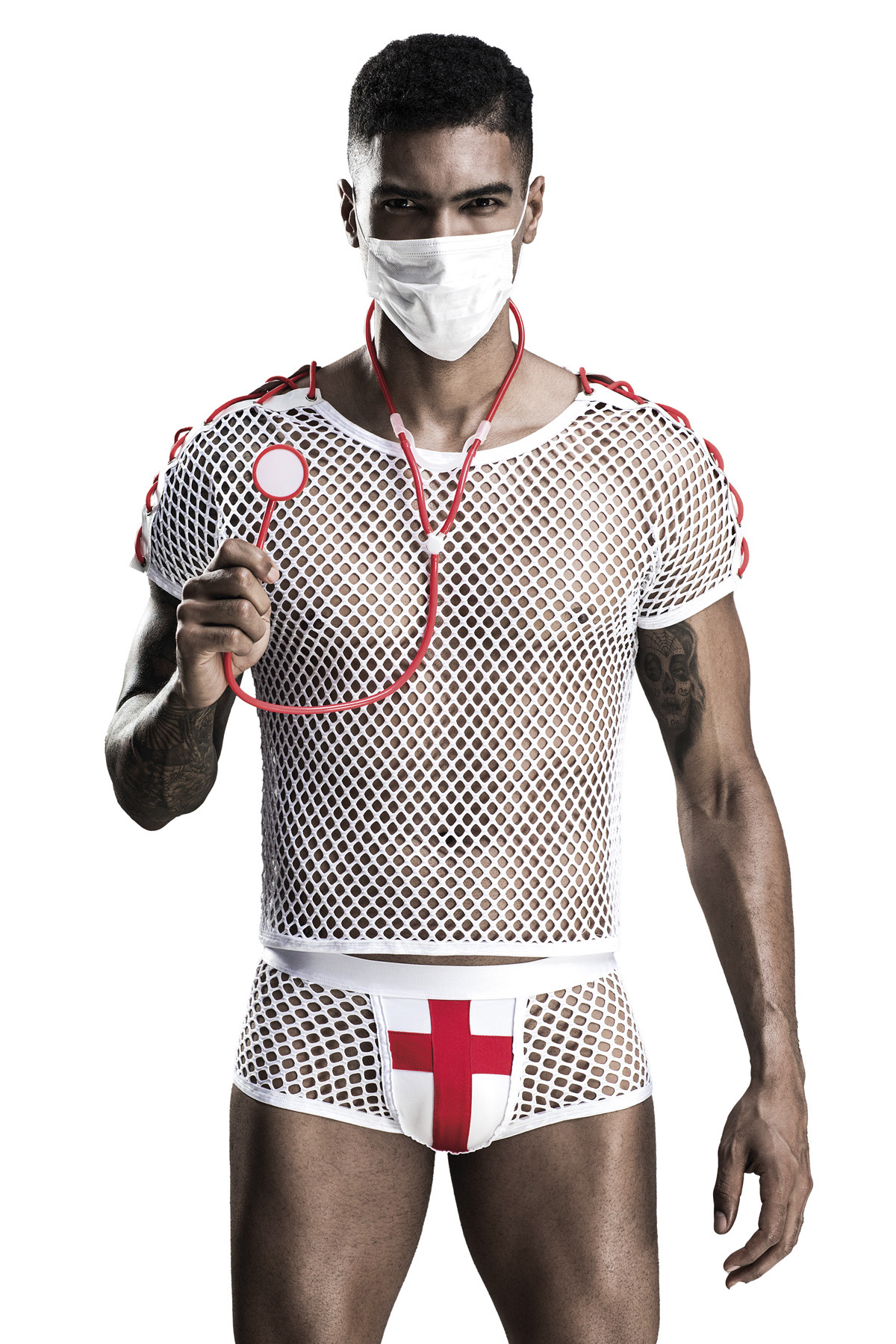 Hot Doctor kostuum van Saresia MEN rollenspel