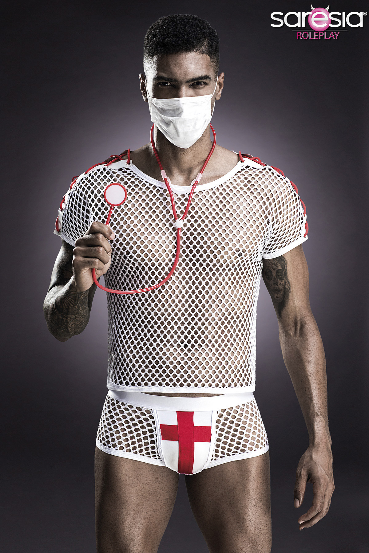 Hot Doctor kostuum van Saresia MEN rollenspel