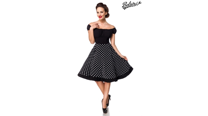 strapless swing jurk