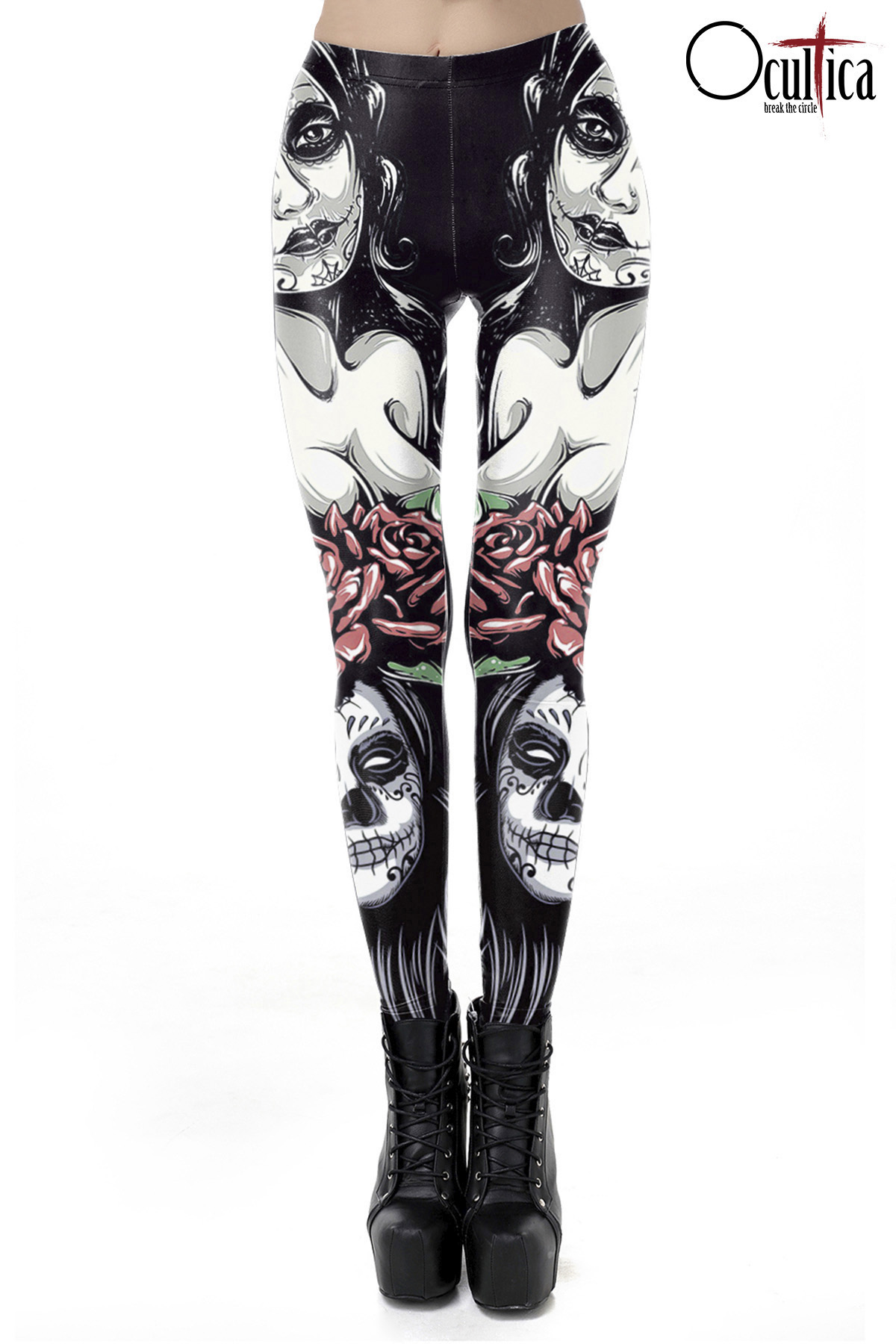 Legging van Día de Muertos