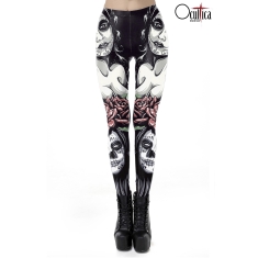 Legging van Día de Muertos