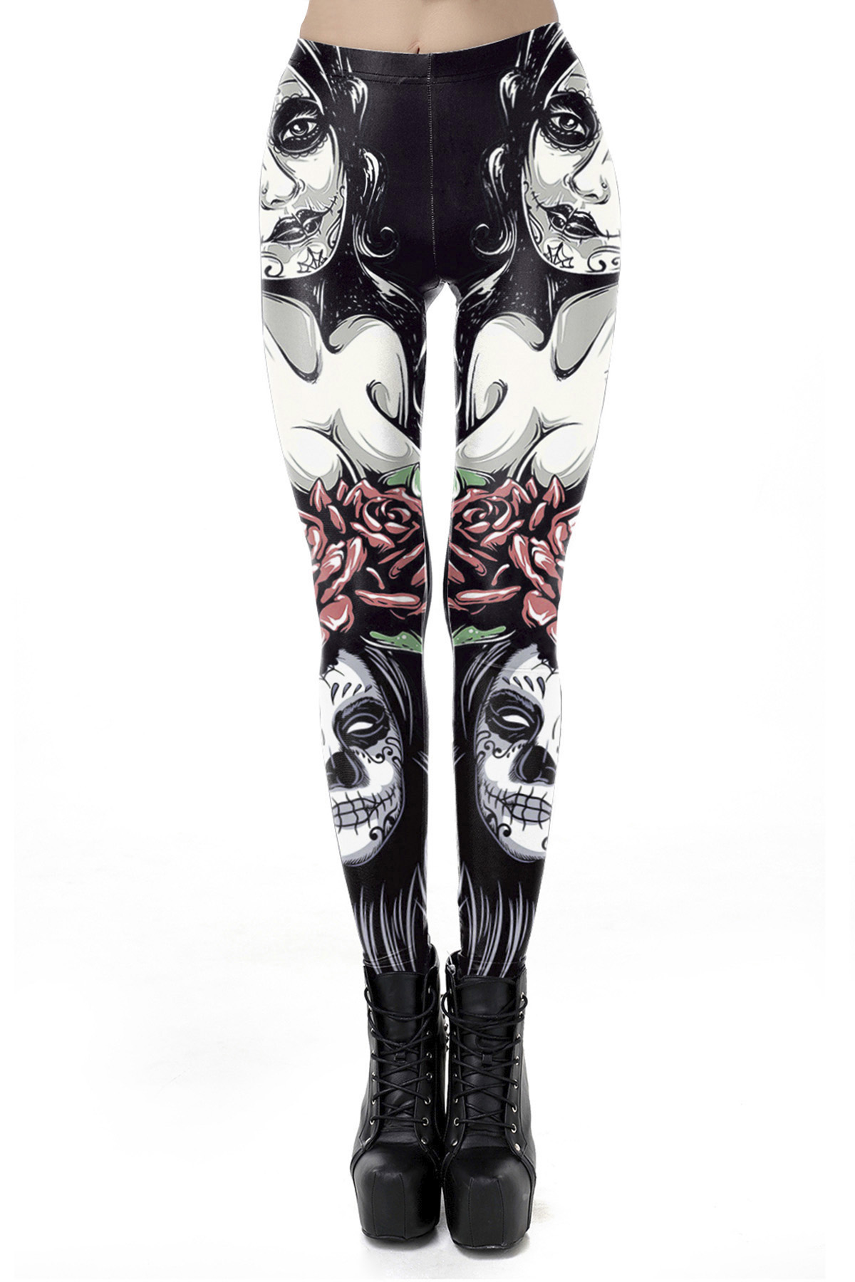 Legging van Día de Muertos