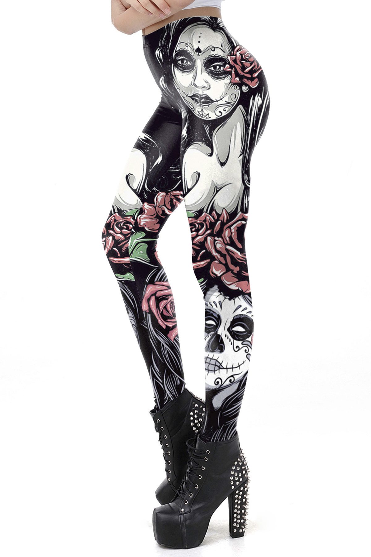 Legging van Día de Muertos
