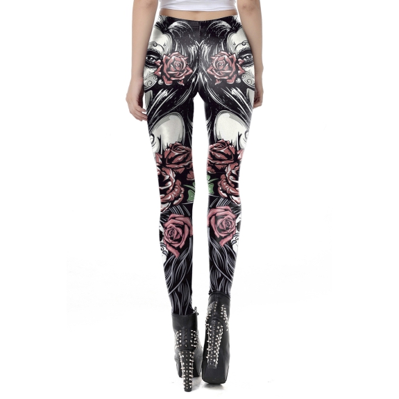 Legging van Día de Muertos
