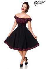 strapless swing jurk