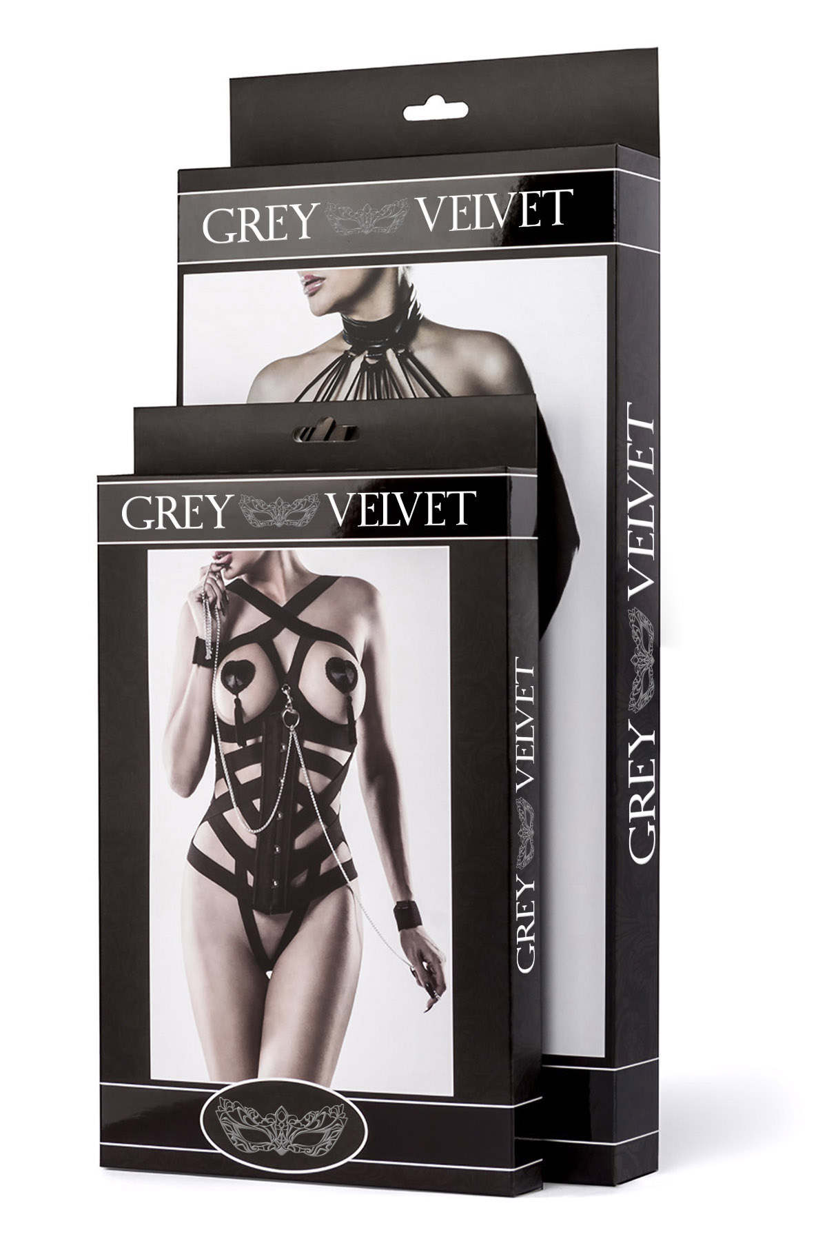 Harnas van Grey Velvet