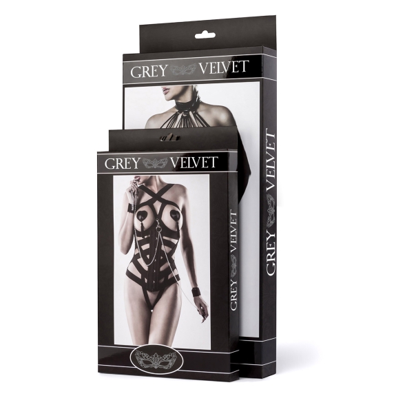 Harnas van Grey Velvet