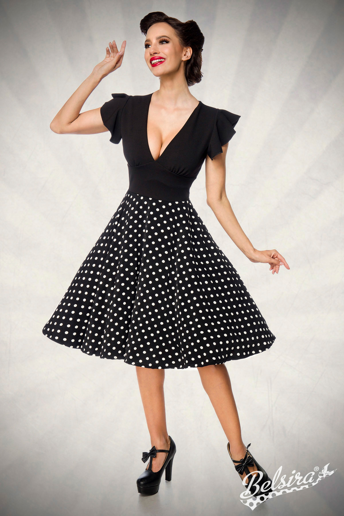 elegante retro jurk