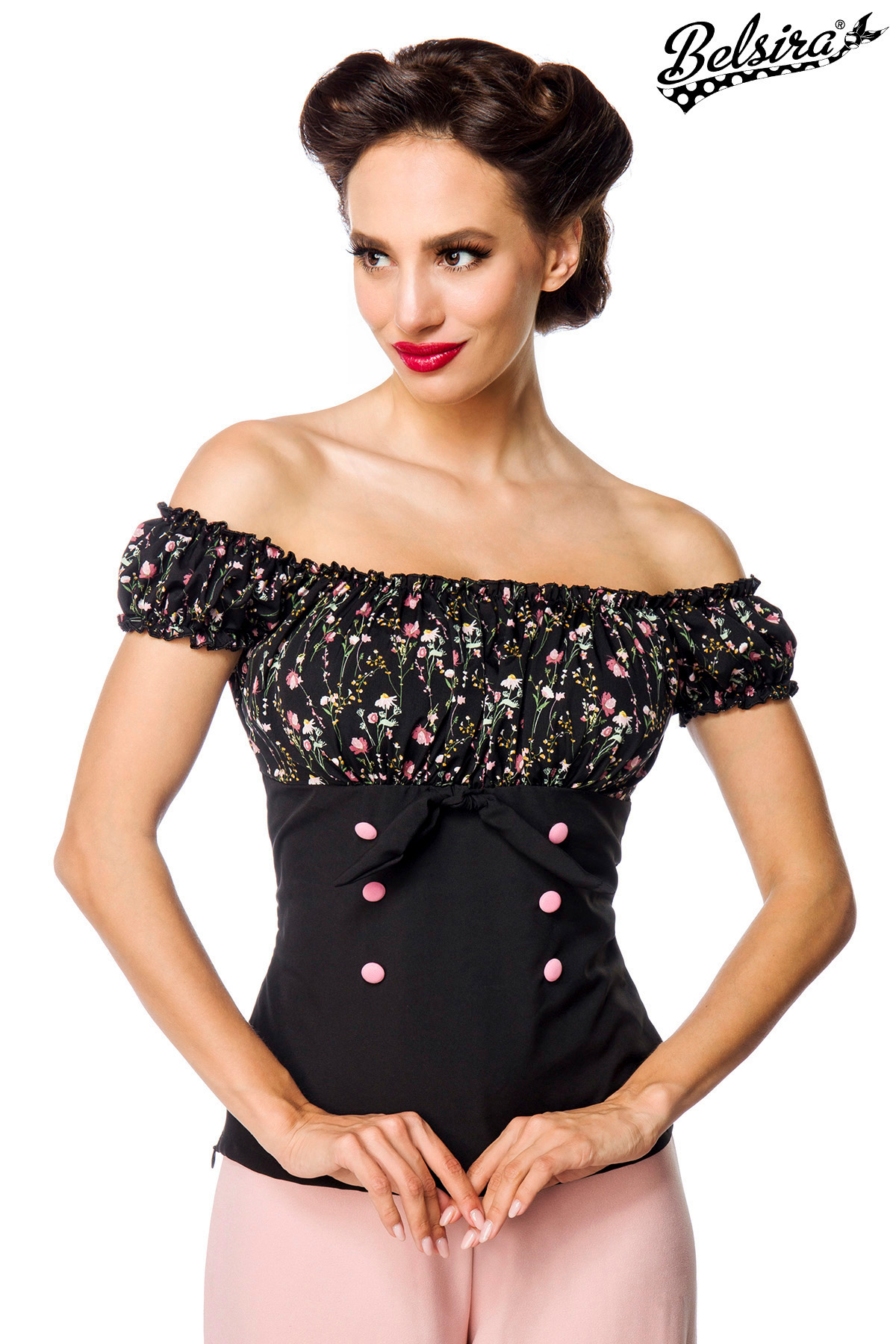 strapless topje