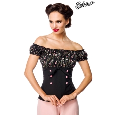 strapless topje
