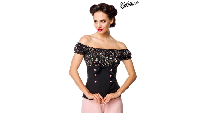 strapless topje