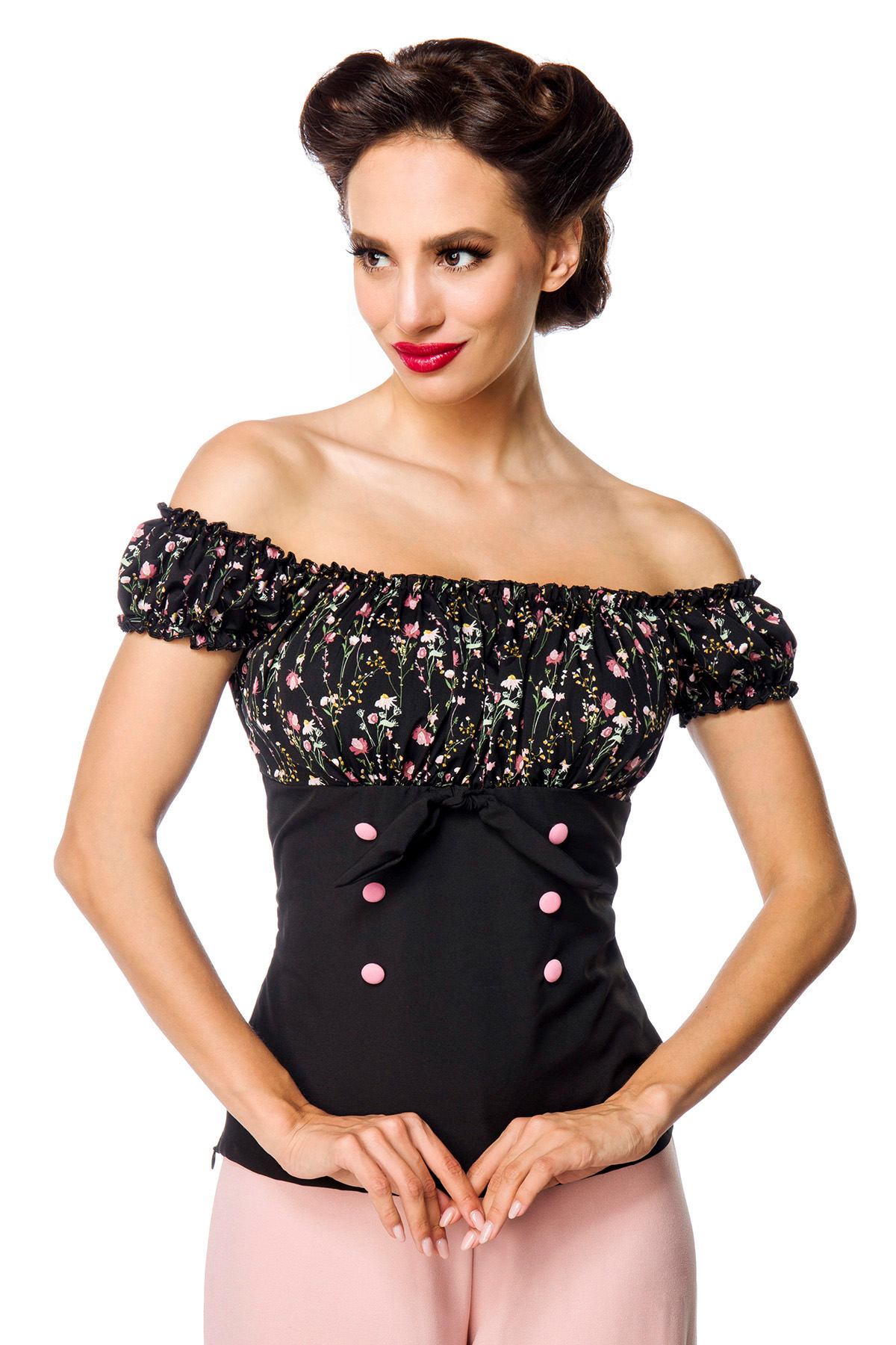 strapless topje