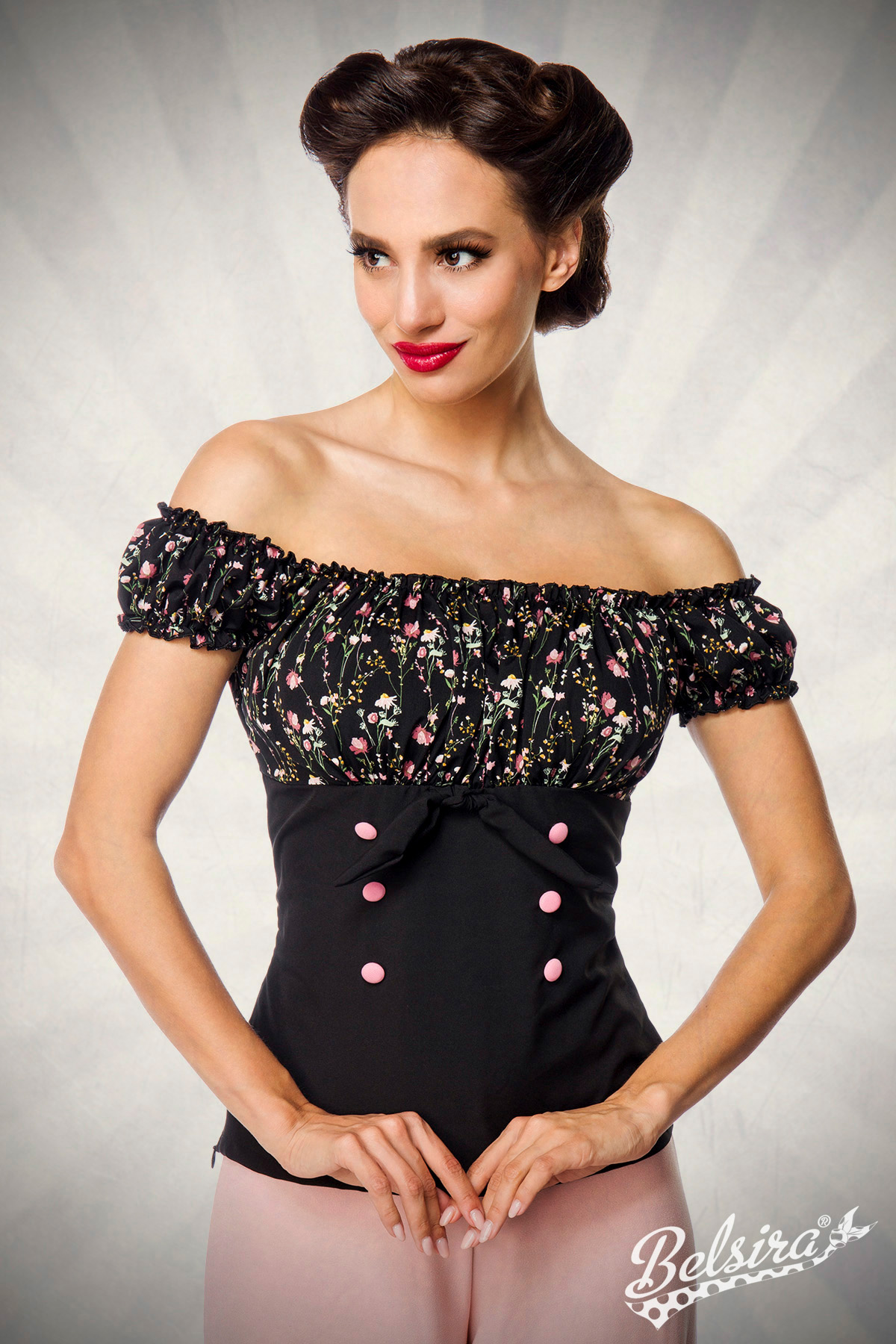 strapless topje