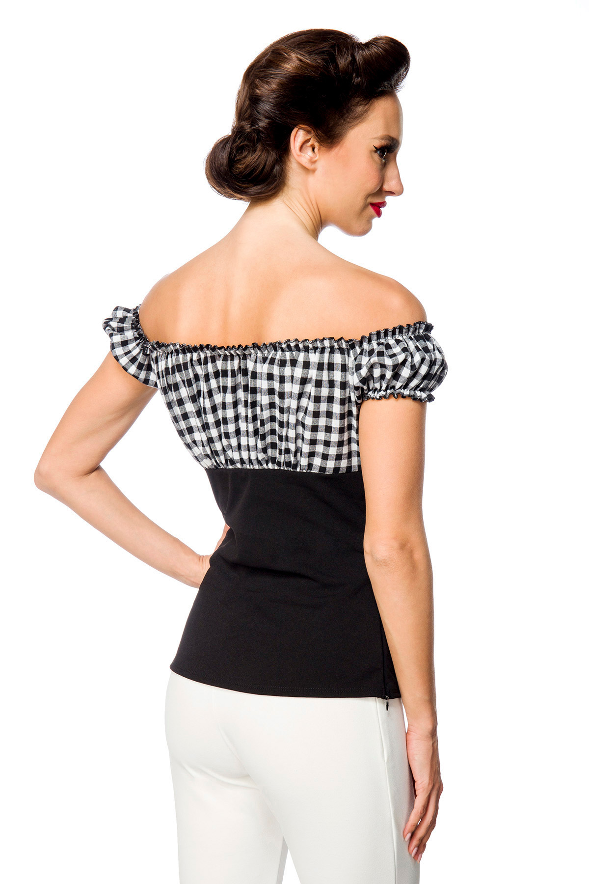 strapless topje