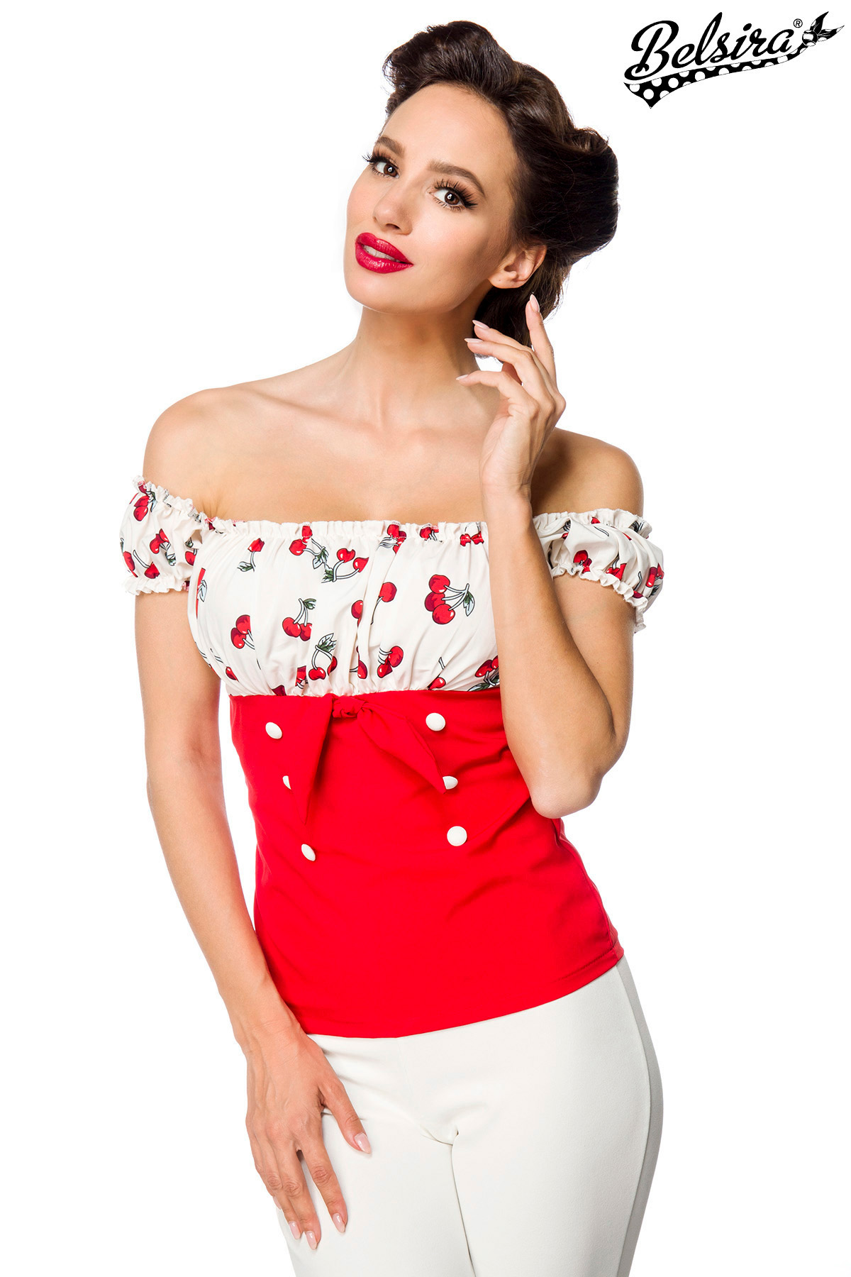 strapless topje