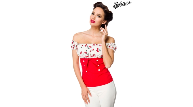 strapless topje