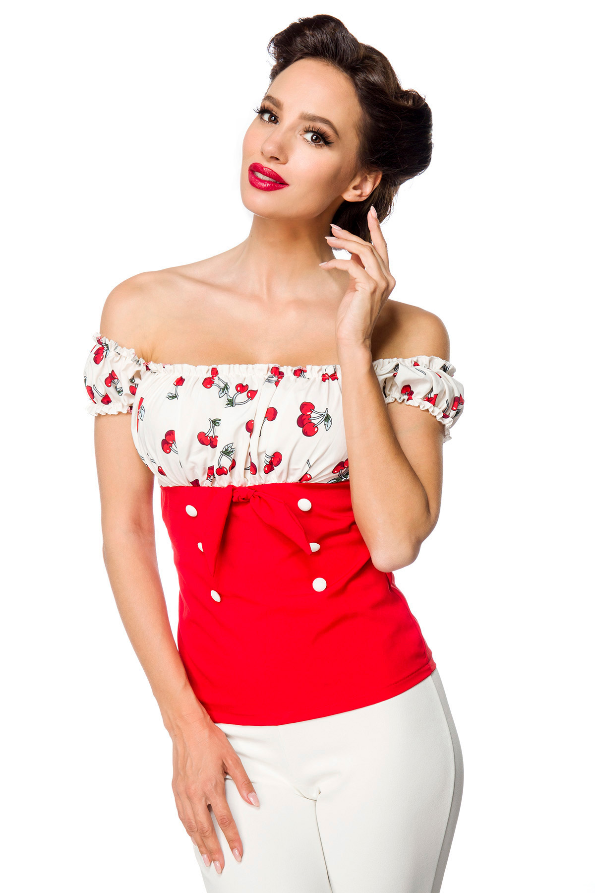 strapless topje