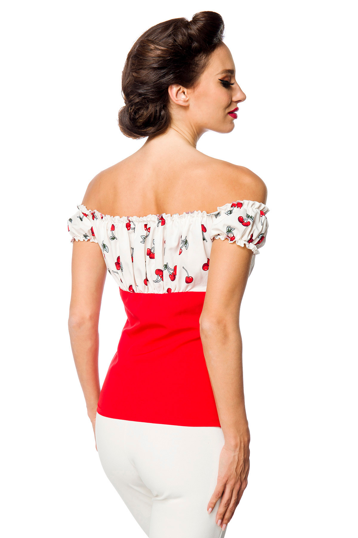 strapless topje