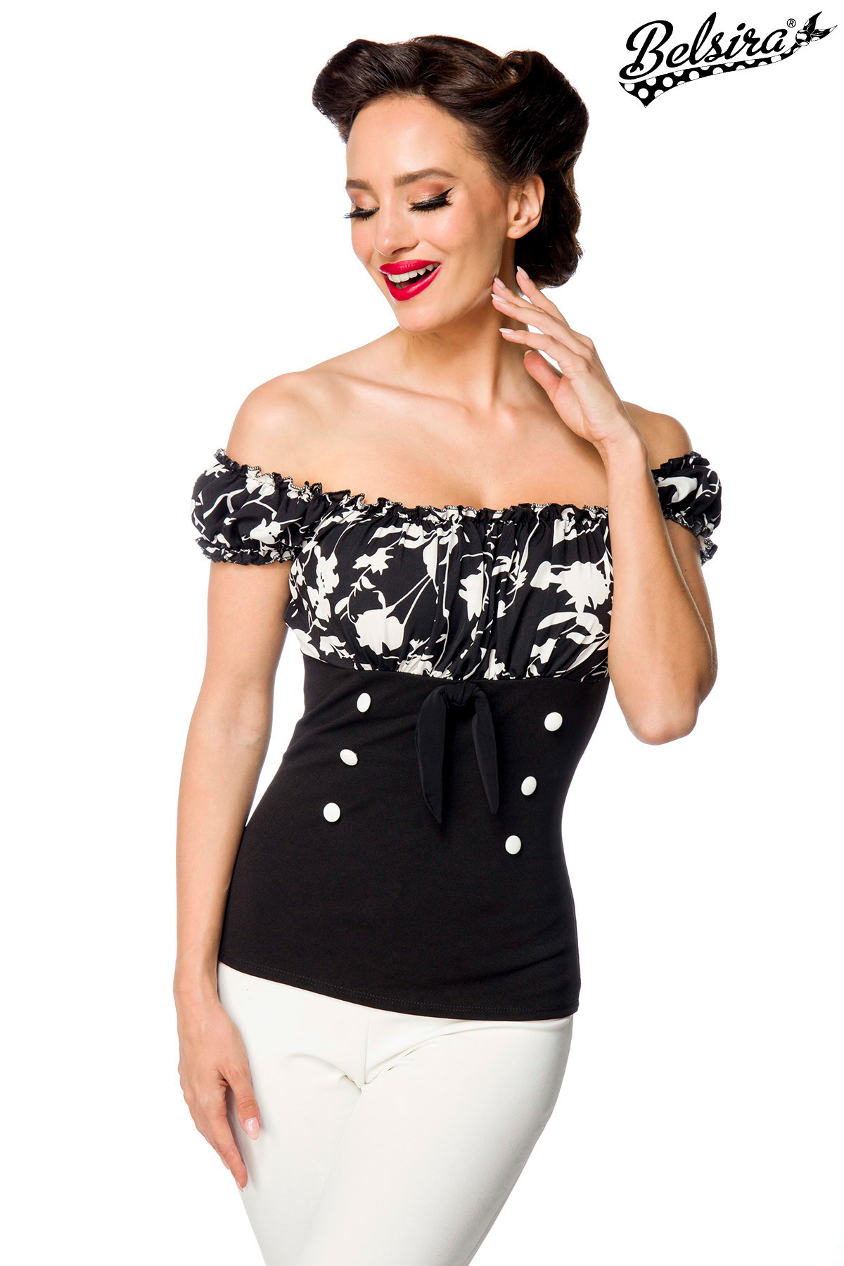 strapless topje