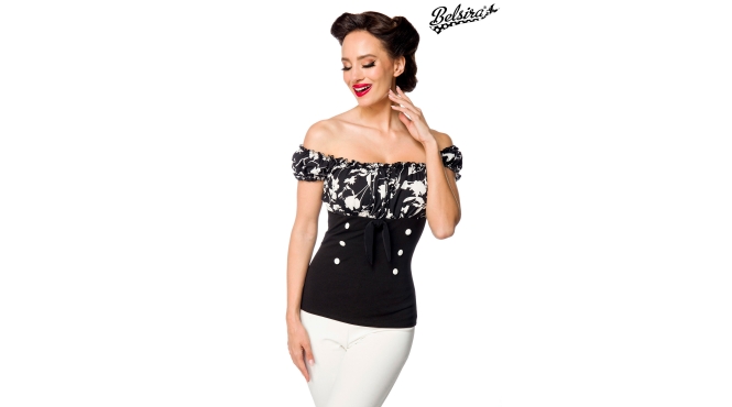 strapless topje