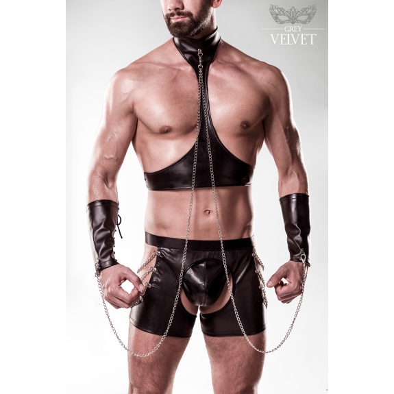 Erotische set van Grey Velvet MEN
