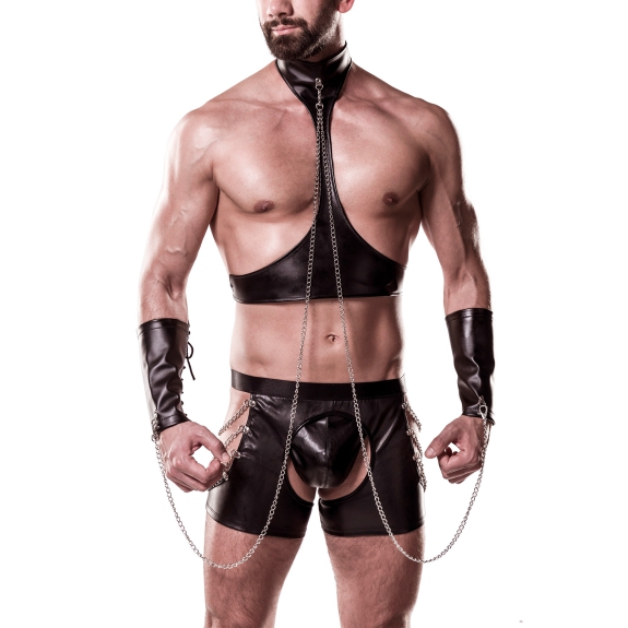 Erotische set van Grey Velvet MEN