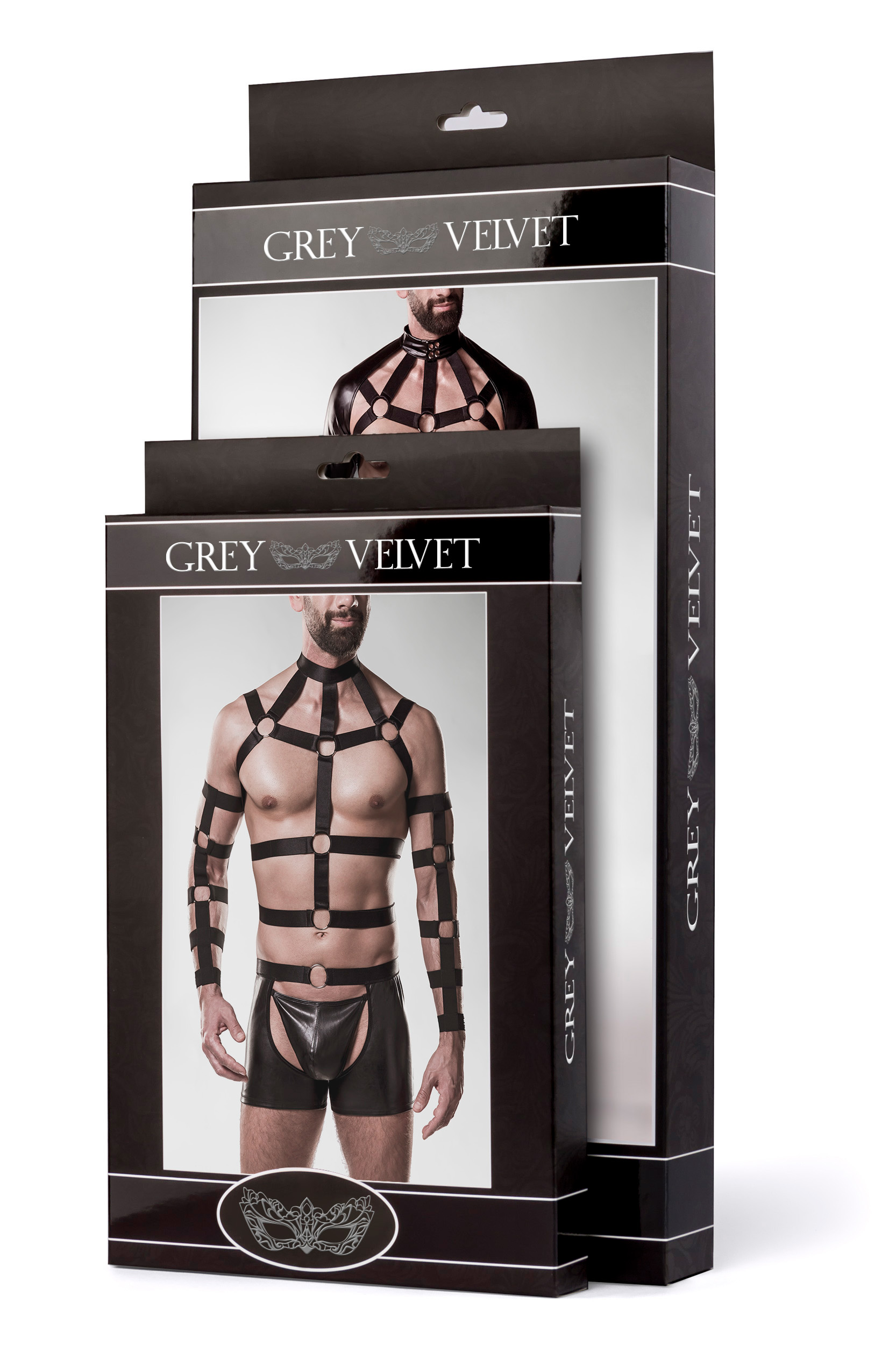 Erotische set van Grey Velvet MEN