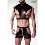 Lederlook oufit van Grey Velvet MEN Lederlook oufit van Grey Velvet MEN