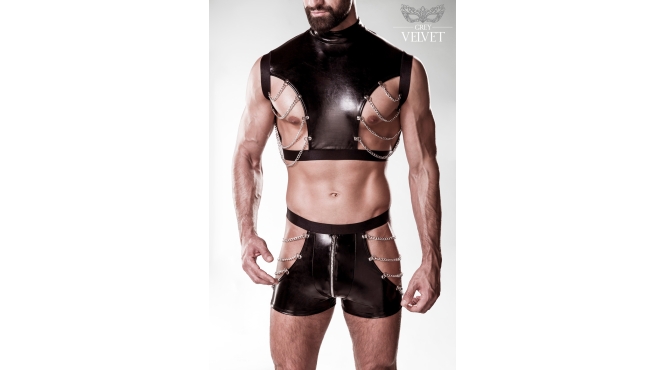 Lederlook oufit van Grey Velvet MEN