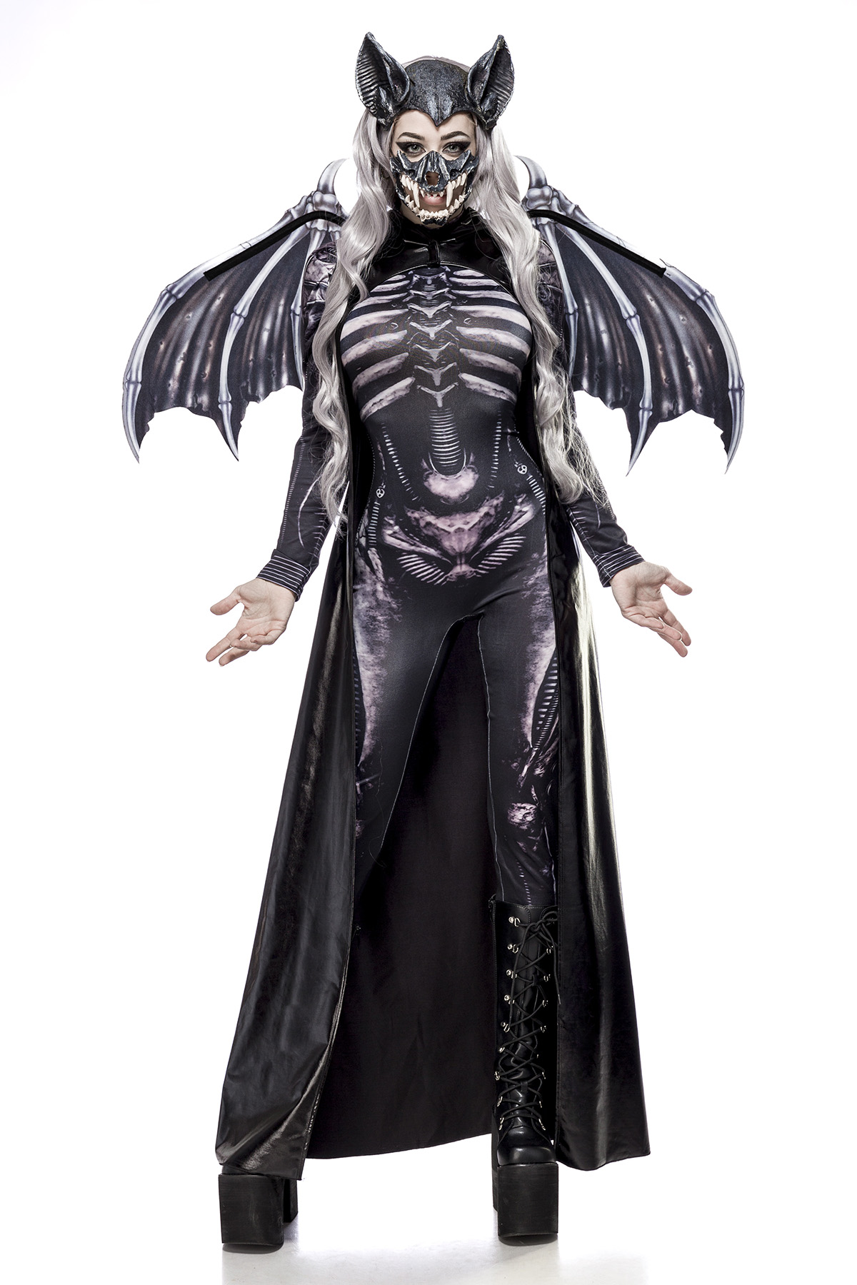 Skull Bat Lady 2 (volledige set)