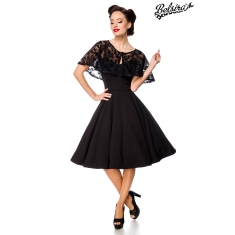 Retro jurk met cape