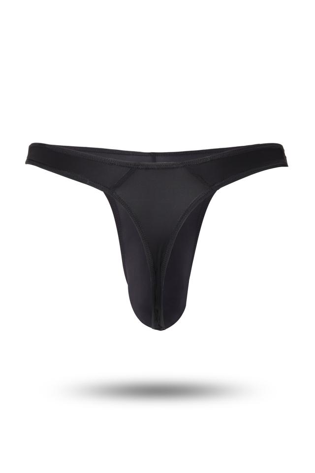 Heren string zwart