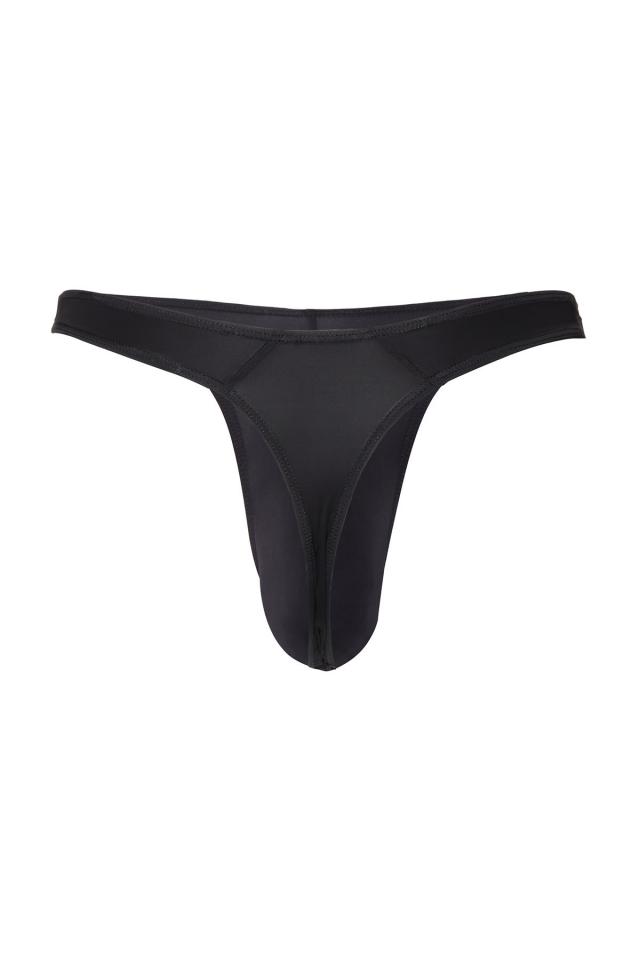 Heren string zwart