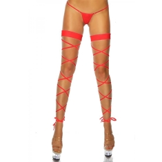 Gogo legging rood incl string