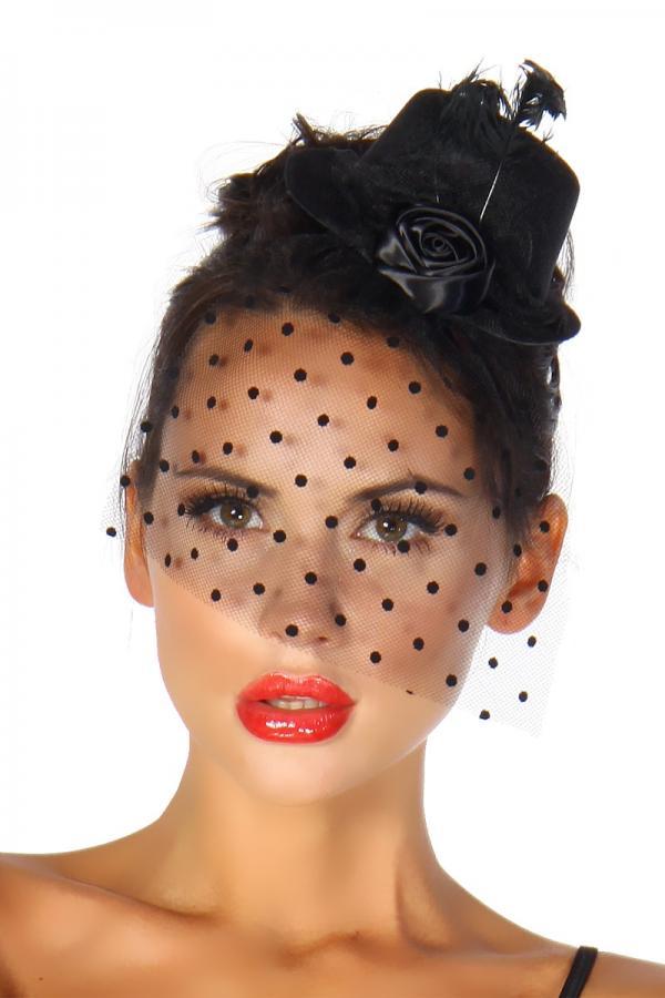 Rockabilly mini-hoed / fascinator