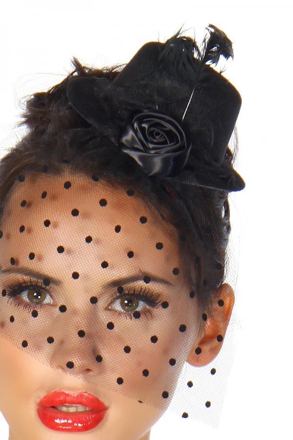Rockabilly mini-hoed / fascinator