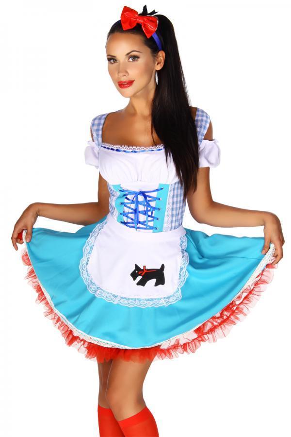 Dirndl lichtblauw