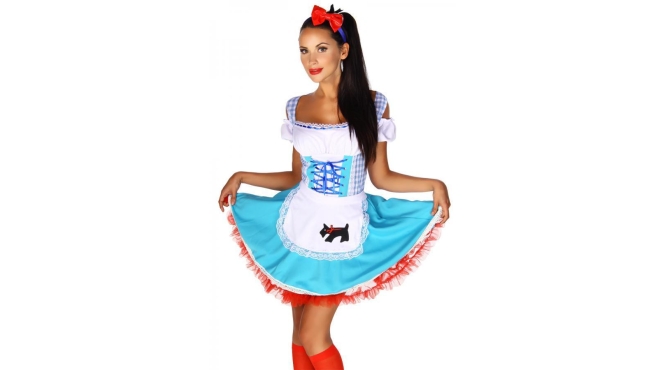 Dirndl lichtblauw