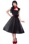Rockabilly jurk zwart Rockabilly jurk zwart