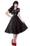 Rockabilly-jurk zwart Rockabilly-jurk zwart