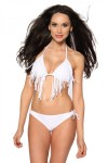 Bikini met franjes wit Bikini met franjes wit