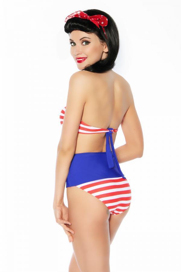 Vintage bandeau-bikini