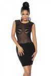 Partyjurk mesh top zwart Partyjurk mesh top zwart