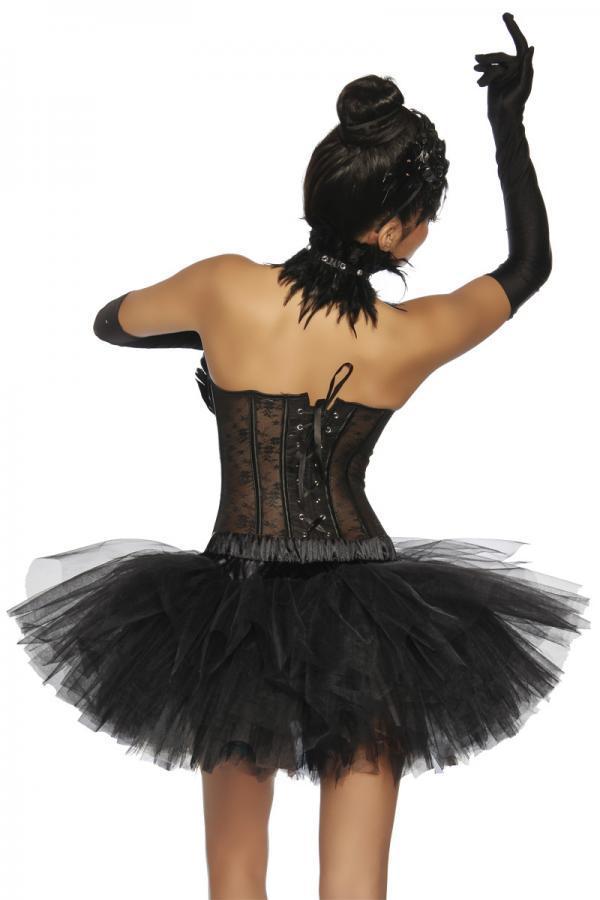 Tutu petticoat zwart