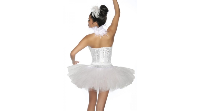 Tutu petticoat wit
