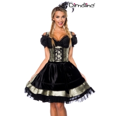 Premium Dirndl van jacquard stof