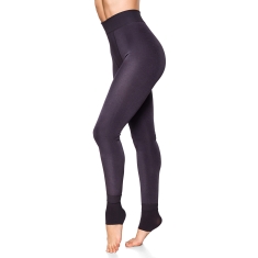 Warme grijze legging