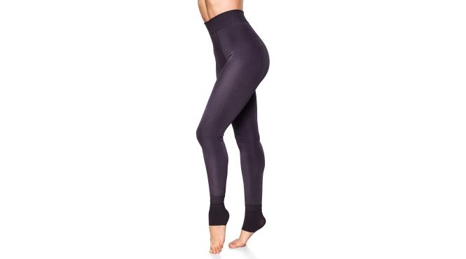 Warme grijze legging